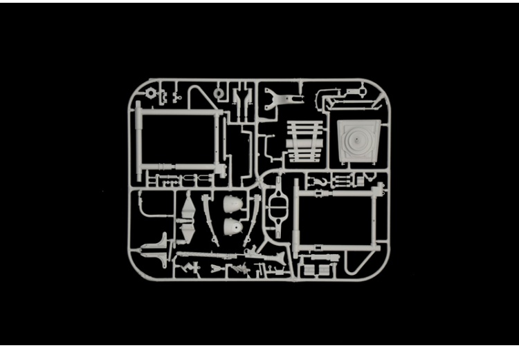 Italeri 7403 German Military BMW R75 Motorcycle And Sidecar Parts 2
