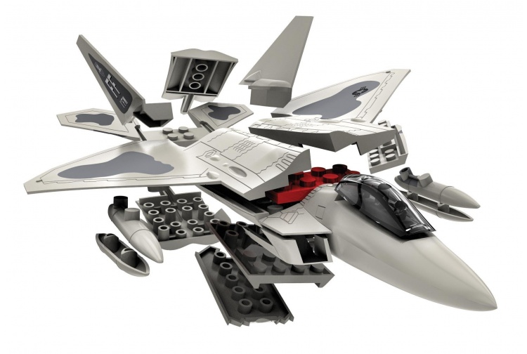 Airfix J6005 Quick Build F22 Raptor detail 2