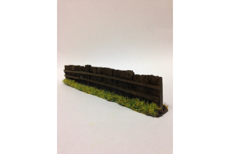 javis_pf9_dark_brown_sleeper_fencing_oo_gauge