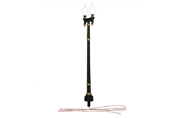 Woodland Scenics JP5632 Just Plug Street Lights With Double Lamps
