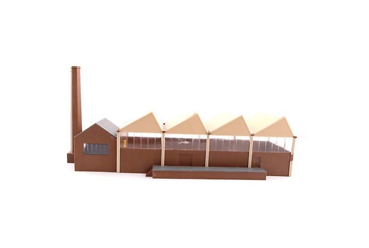 Kestrel Designs KD1001 Old Factory with Chimney Kit