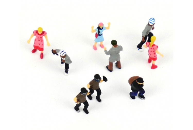 Kestrel GMKD72 Crime Scenes Figure Set