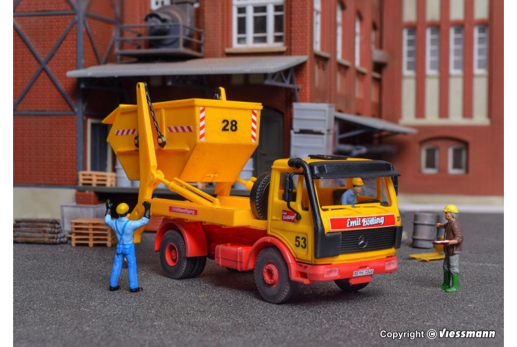 Kibri 14120 MB LP Skip Lorry HO/OO Gauge Plastic Kit