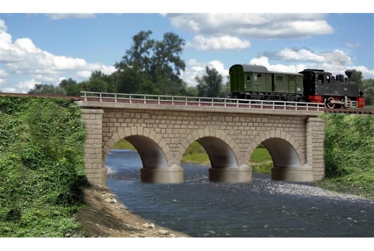 Kibri 37660 Erzberg Bridge With Icebreaker Pillars