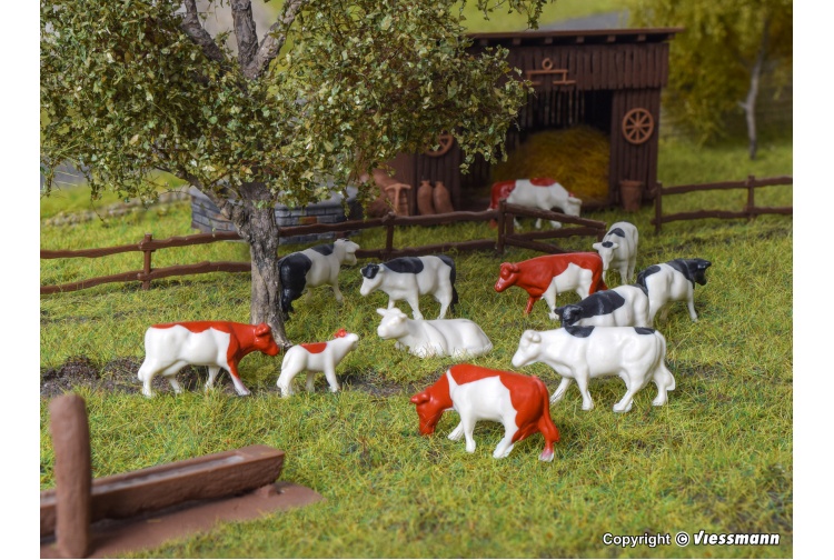 Kibri 38152 HO/OO Scale Cows