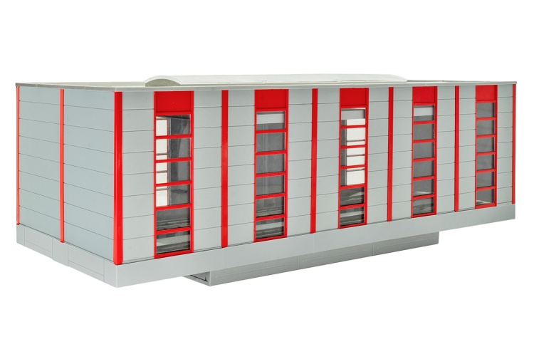 Kibri 39256 Modern Maintenance Hanger Rear