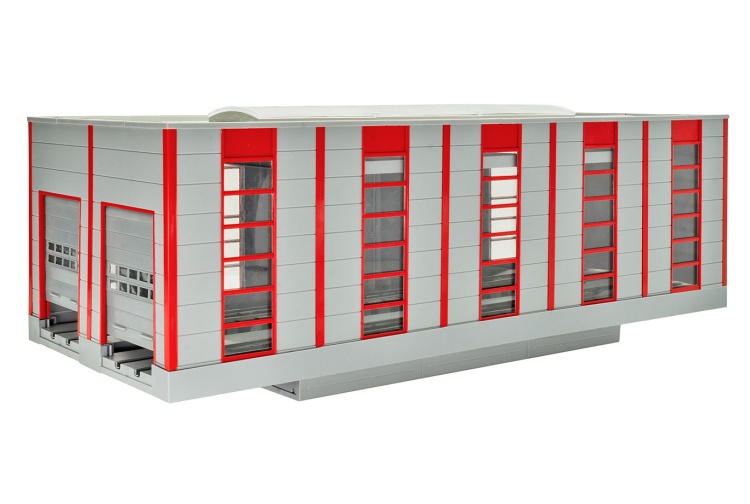 Kibri 39256 Modern Maintenance Hanger OO Scale Plastic Kit