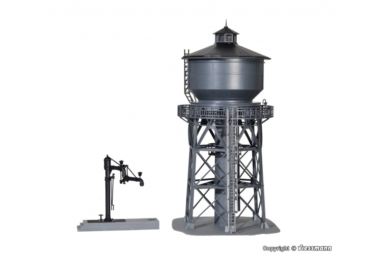 Kibri 39328 Water Tower With Filling Crane Back