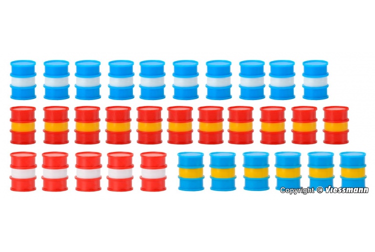 Kibri 39386 Barrels 32