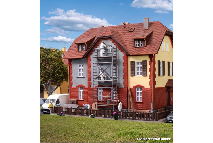 Kibri 38145 Scaffolding OO/HO Scale Plastic Kit