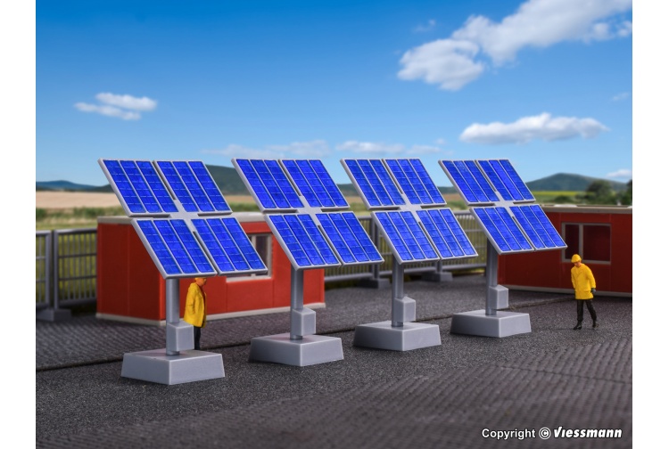 Kibri 38512 Photovoltaic Solar Sytem HO/OO Gauge Kit