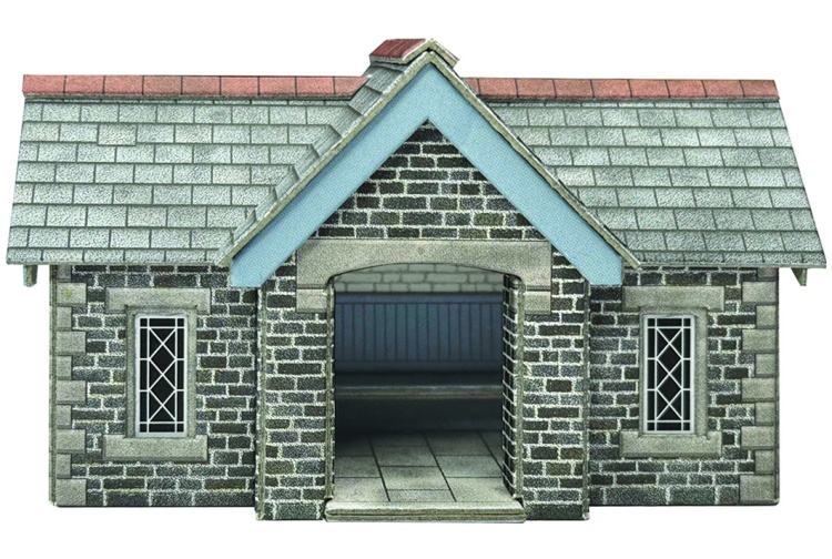 metcalfe-pn916-little-cardleywick-station-shelter-n-gauge-card-kit