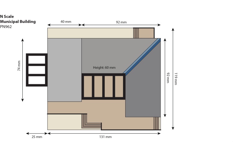 Metcalfe PN962 Municipal Building Floorplan