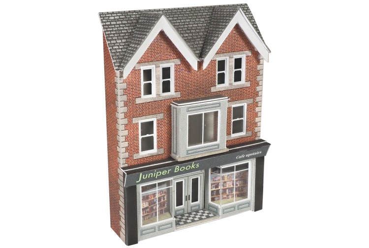 Metcalfe PN974 No. 7 High Street Low Relief Shop Front N Gauge Card Kit