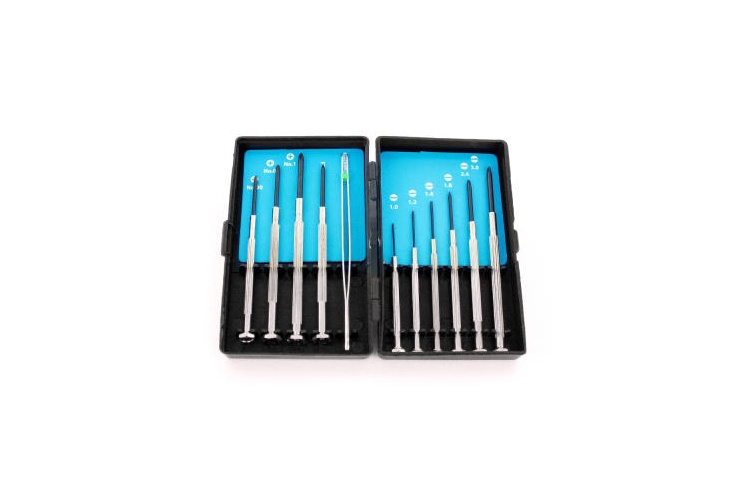 Modelcraft PSD1011 Precision Swivel Top Screwdriver Set