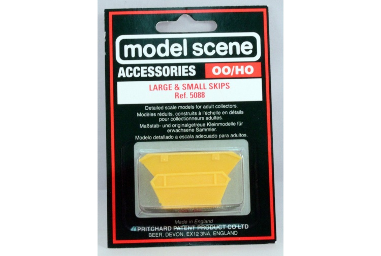 Modelscene 5088 Skips Large And Small Yellow
