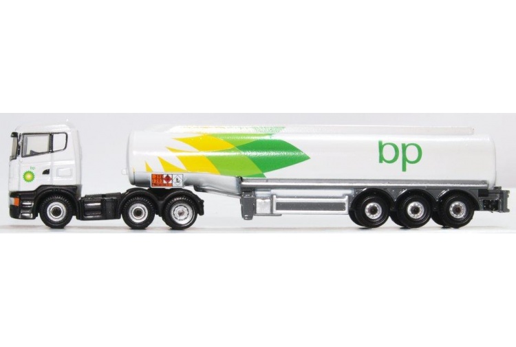 Oxford Diecast NSHL01TK Scania Highline Tanker BP Nearside