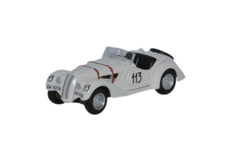 OXFORD DIECAST 76BM28001 BMW 328 MILLE MIGLIA 1938 FANE/JAMES 