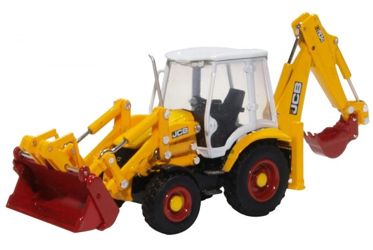 Oxford Diecast 763CX003 JCB 3CX Eco Backhoe Loader 70th Anniversary
