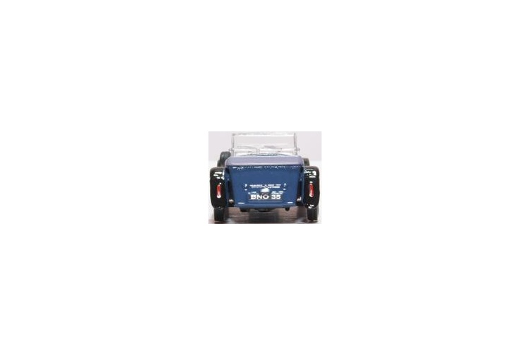 Oxford Diecast 76ALV005 Alvis Speed Twenty Royal Blue Rear