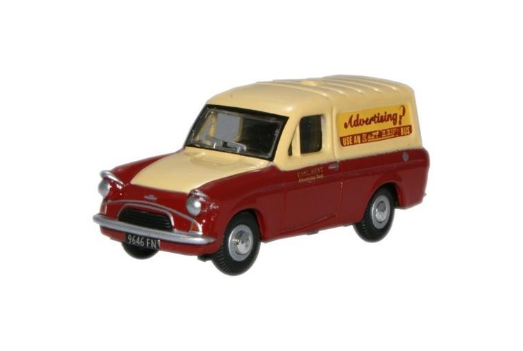 Oxford Diecast 76ANG040 Ford Anglia Van East Kent