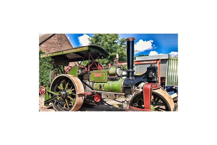 Oxford Diecast 76APR001 Aveling and Porter Roller And Tar Spreader - No 11520 Side