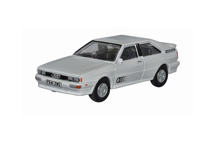 Oxford Diecast 76AQ002 Audi Quattro Alpine White