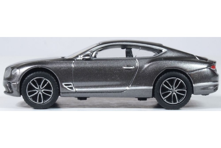 Oxford Diecast 76BCGT002 Bentley Continental GT Tungsten Nearside