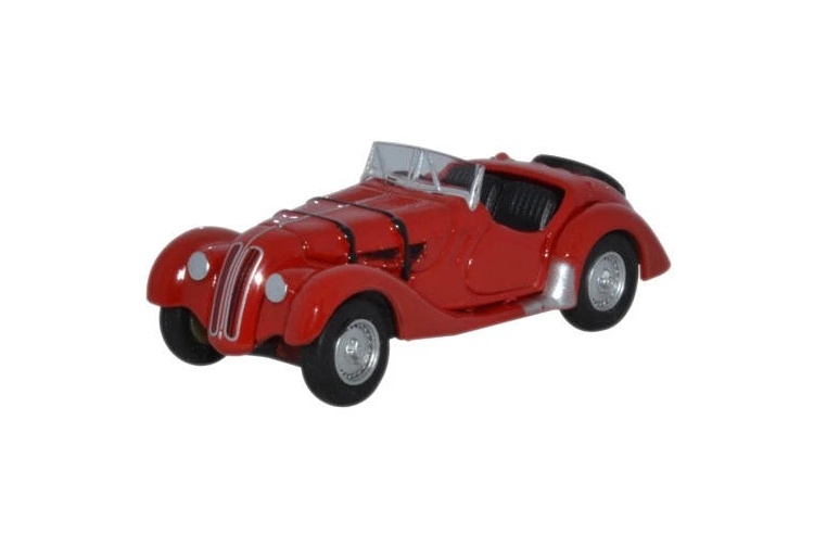 Oxford Diecast 76BM28002 BMW 328 Red