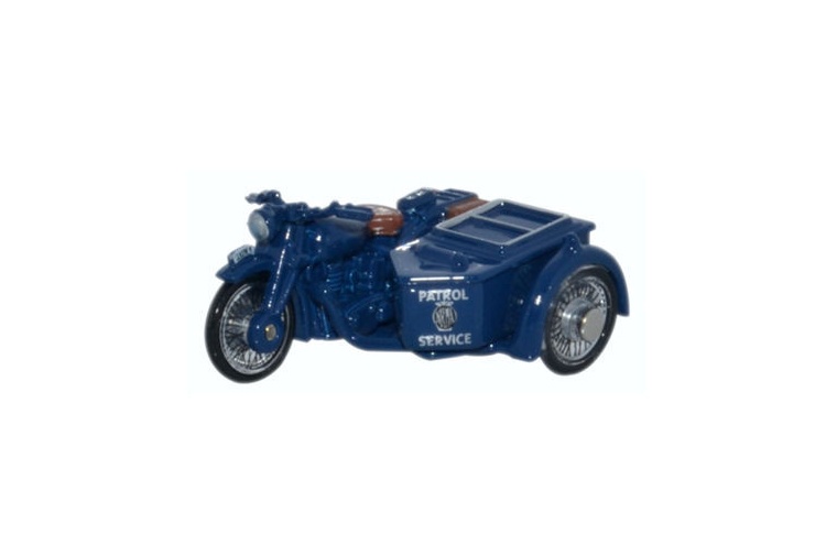oxford-diecast-76bsa009-bsa-motorcycle-and-sidecar-nrma