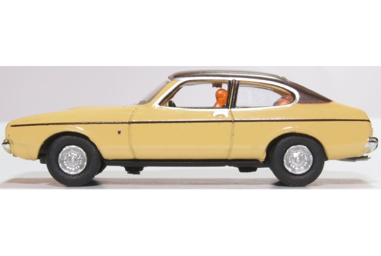 Oxford Diecast 76CPR002 Ford Capri Mk2 Sahara Beige Nearside