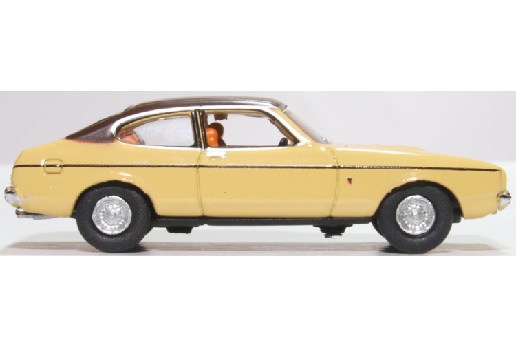 Oxford Diecast 76CPR002 Ford Capri Mk2 Sahara Beige Offside