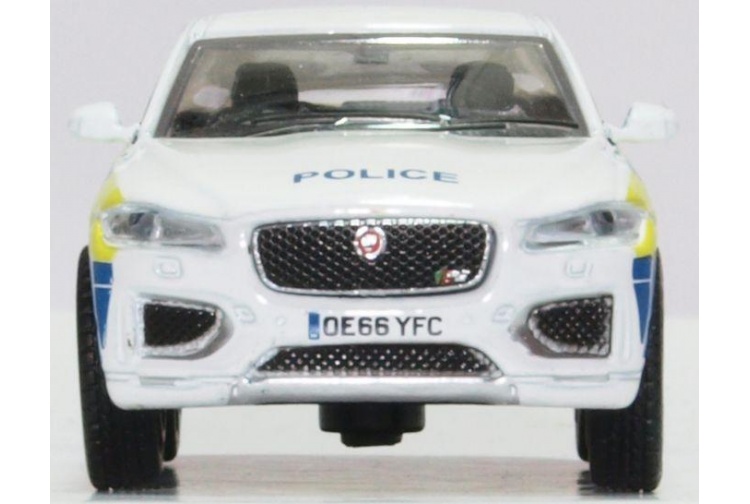 Oxford Diecast 76JFP004 Jaguar F Pace Police Front