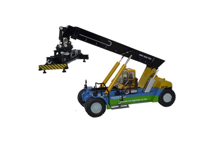 Oxford Diecast 76KRS002 Konecranes Reach Stacker W H Malcolm