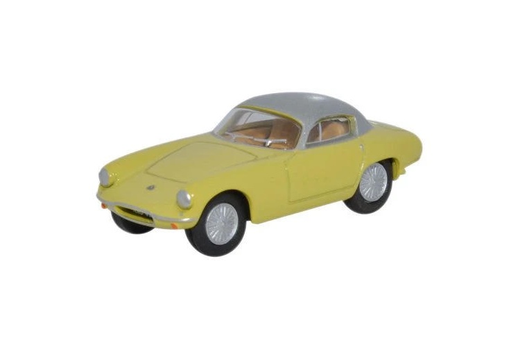 Oxford Diecast 76LTE003 Lotus Elite Sunburst Yellow/Silver