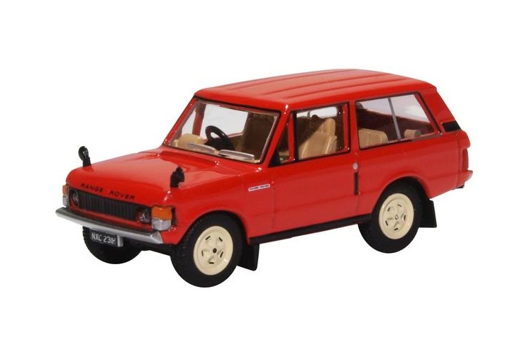 Oxford Diecast 76RCL003 Range Rover Classic Masai Red