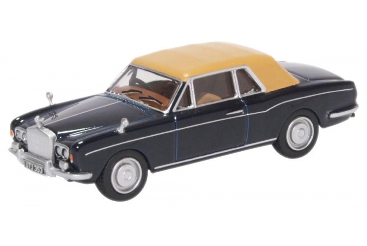 Oxford Diecast 76RRC001 Rolls Royce Corniche Indigo Blue
