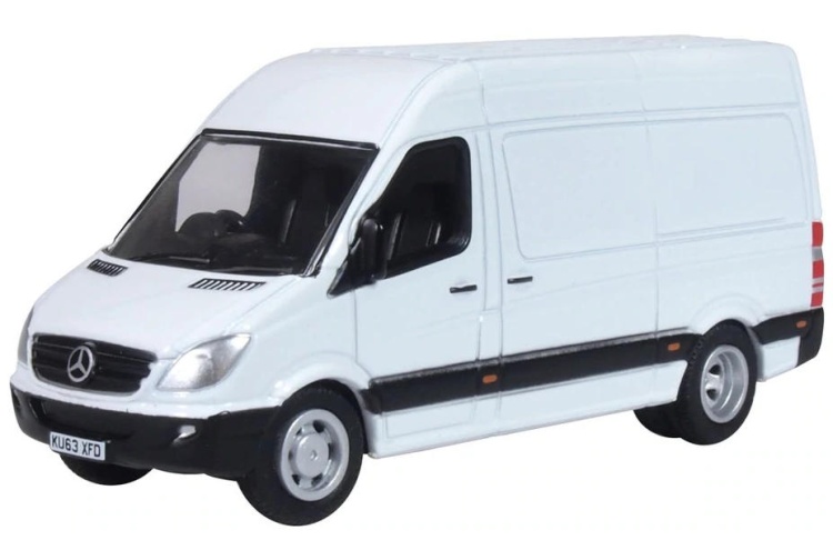 Oxford Diecast 76msv004 1:76 scale White Mercedes Sprinter