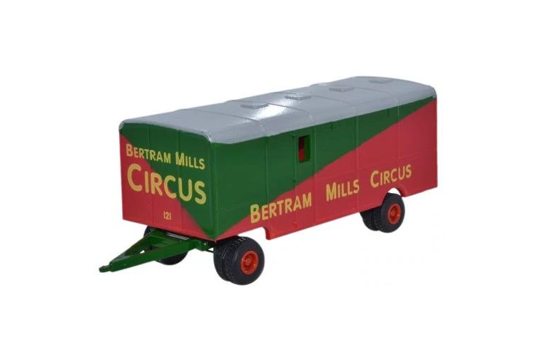 Oxford Diecast 76str001 1:76 scale Showmans Trailer Bertram Mills