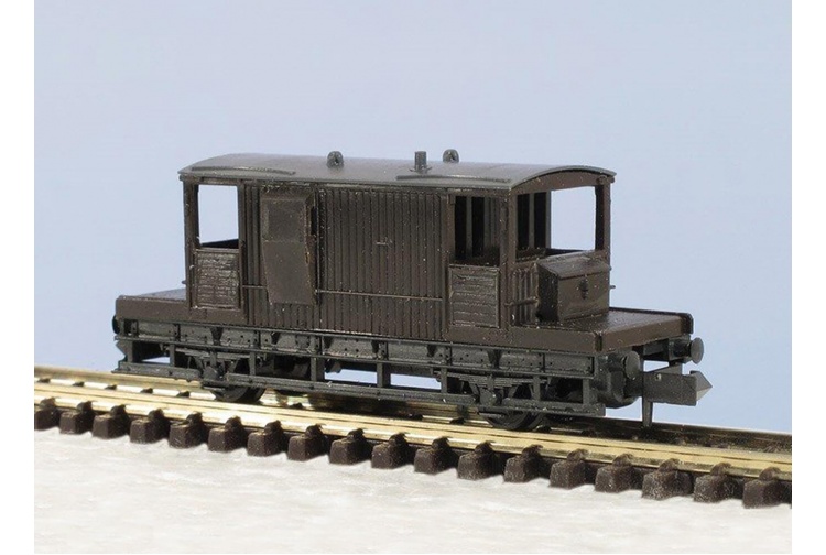 Peco KNR-29 SR Goods Brake Van N Gauge Plastic Kit