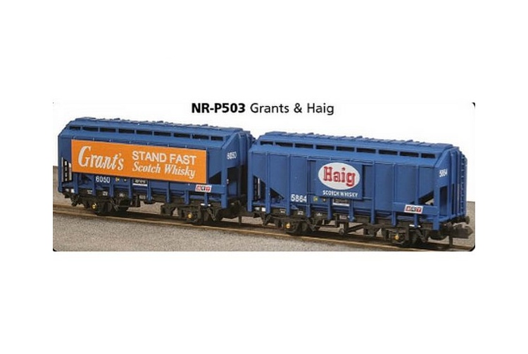 Peco NR-P503 Whisky Grain Hoppers – Grants And Haig