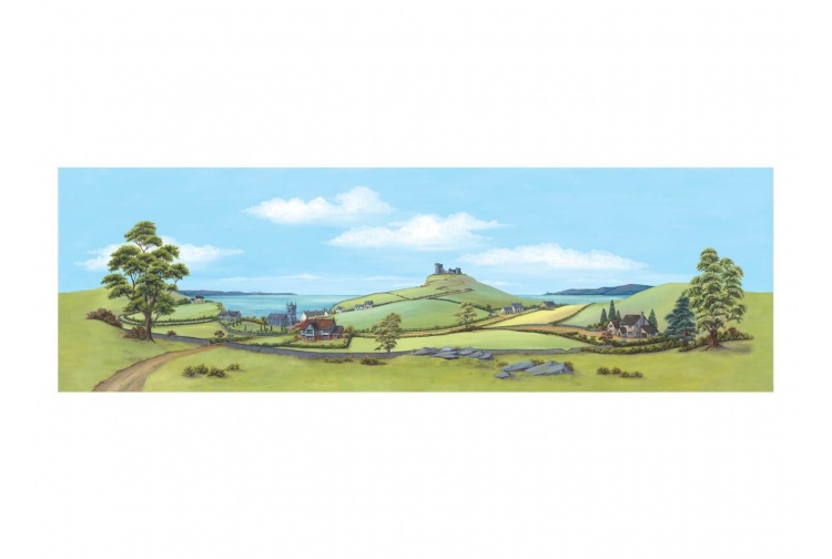 Peco SK-23 Large Country - Seascape Backscene