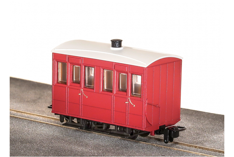 Peco GR-500UR 00-9 Narrow Gauge 4-wheel Enclosed Side Coach