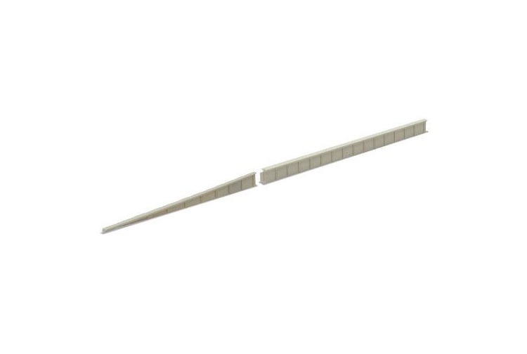 Pack of 5 Peco NB-27 N Gauge Concrete Platform Edging Strips