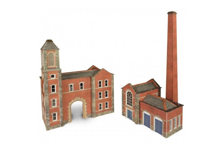 Metcalfe PN184 Factory Entrance and Boiler House