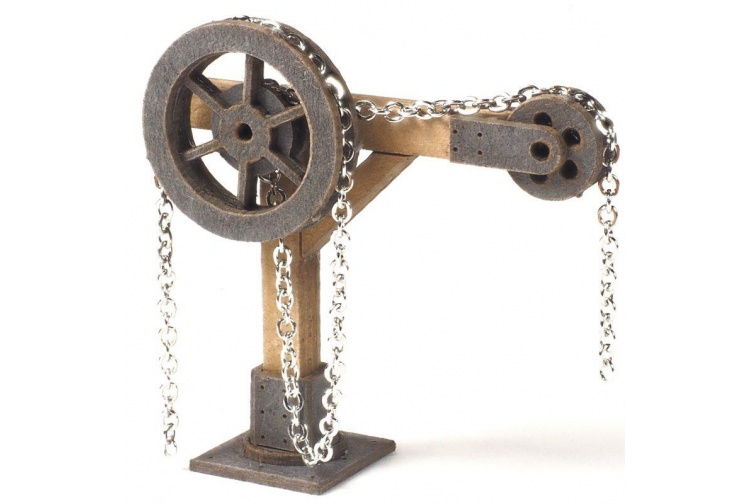 Metcalfe PN840 Goods Yard Crane N Gauge Card Kit