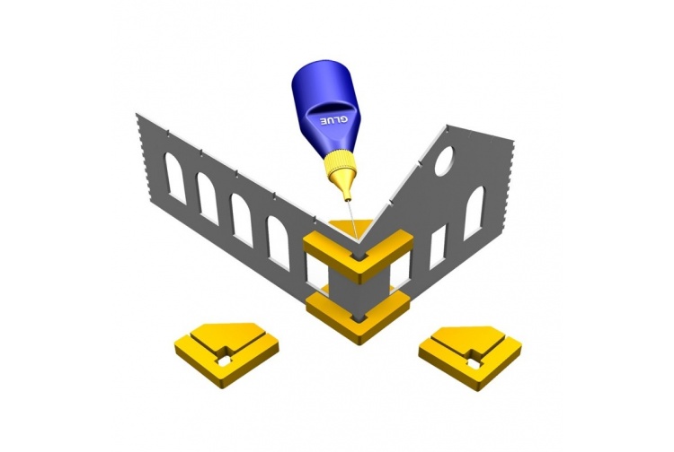 Proses PPR-SS-02 Snap And Glue Set Square