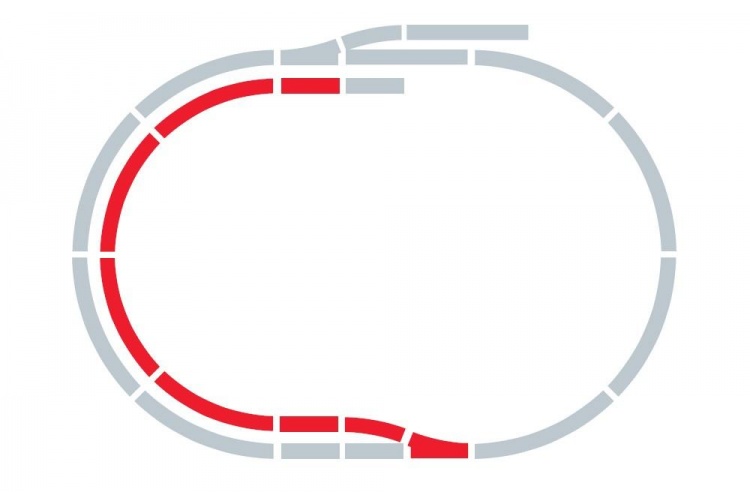 Hornby R8222 Track Extension Pack B plan