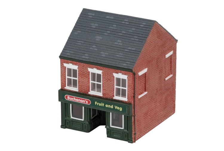 Hornby Skaledale R9847 The Greengrocers Shop Front Side