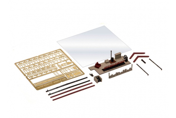 Ratio 224 Signal Box Interior N Gauge Plastic / Brass Kit